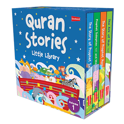 Quran Stories - Little Library - VOL.1 (4 Board books set)