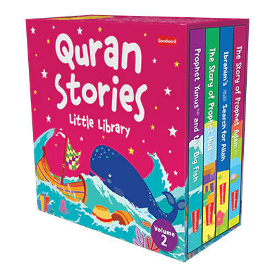 Quran Stories - Little Library - VOL.2 (4 Board books set)
